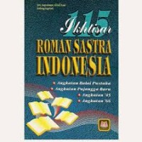 Image of 115 Ikhtisar Roman Sastra Indonesia
