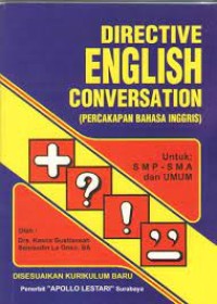Image of Directive English Conversation (Percakapan Bahasa Inggris)