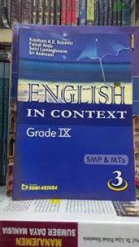Image of English In Context Grade IX