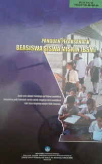 Image of Panduan Pelaksanaan Beasiswa Miskin (BSM)