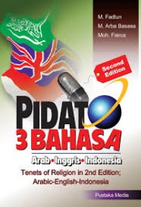 Image of Pidato 3 Bahasa : arab, inggris, indonesia