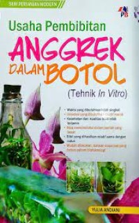 Image of Usaha Pembibitan Anggrek Dalam Botol